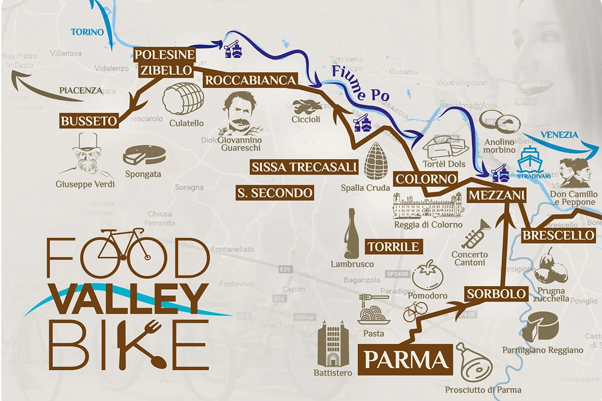 Food Valley Bike il percorso