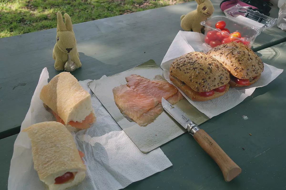 viaggiare in bici con i bimbi: l'Alimentazione pranzo