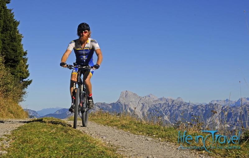 il comprensorio dello zoncolan in mountain bike