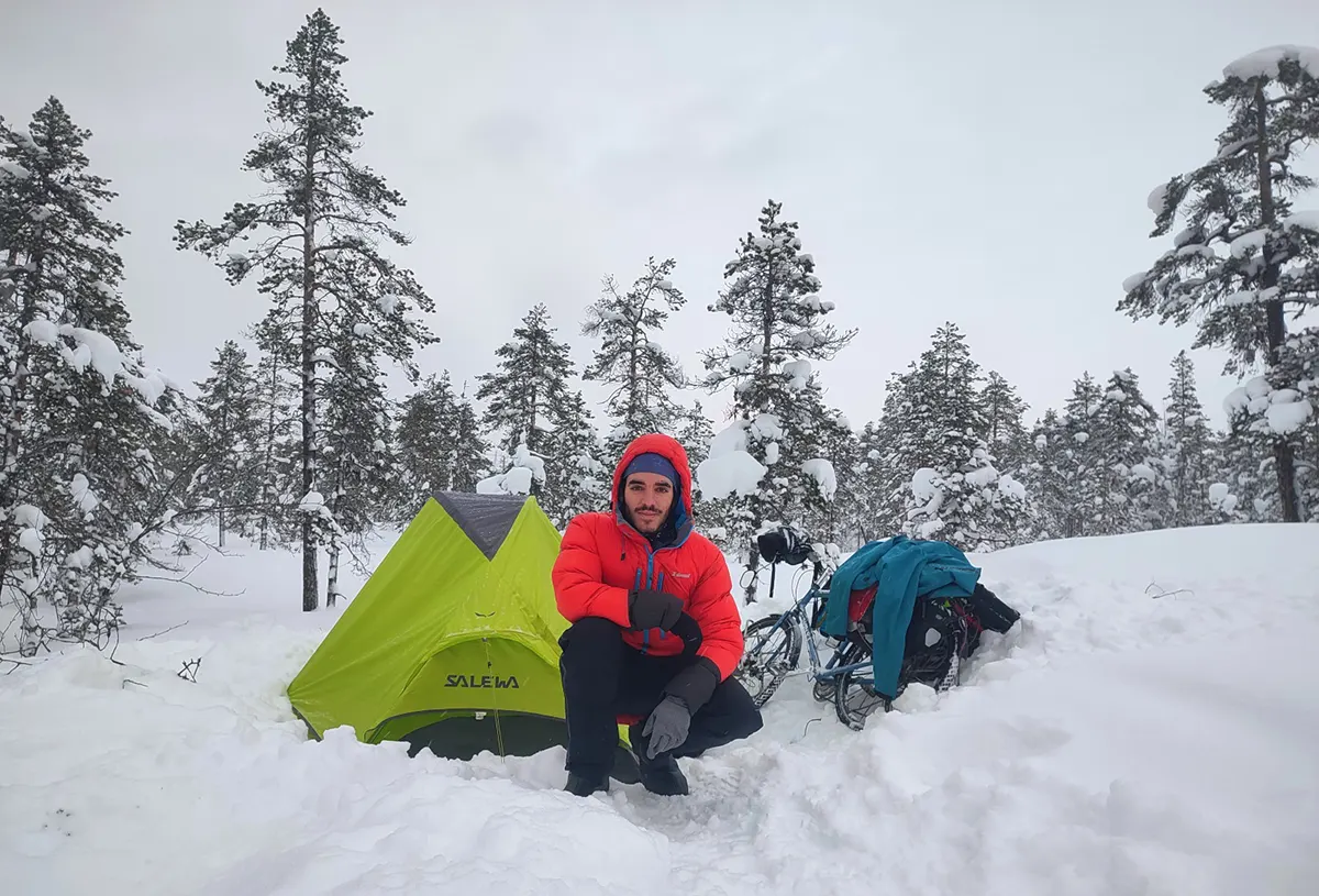 murgia capo nord bici inverno