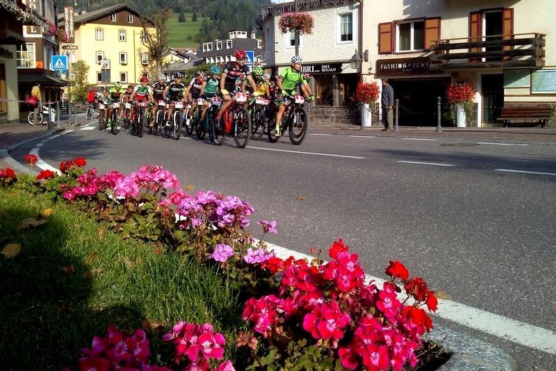 val di fassa bike 2015 partenza