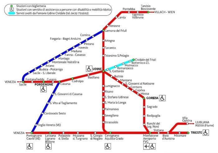 Ferrovie in Friuli