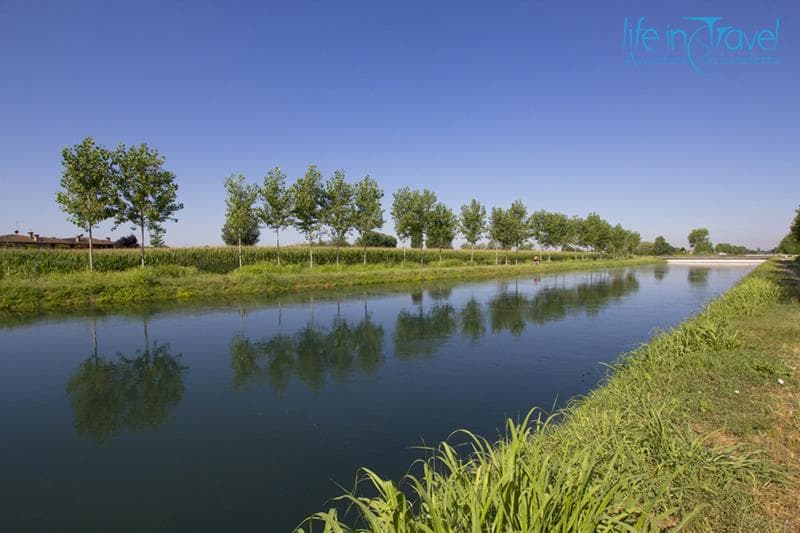 riflessi nel canale