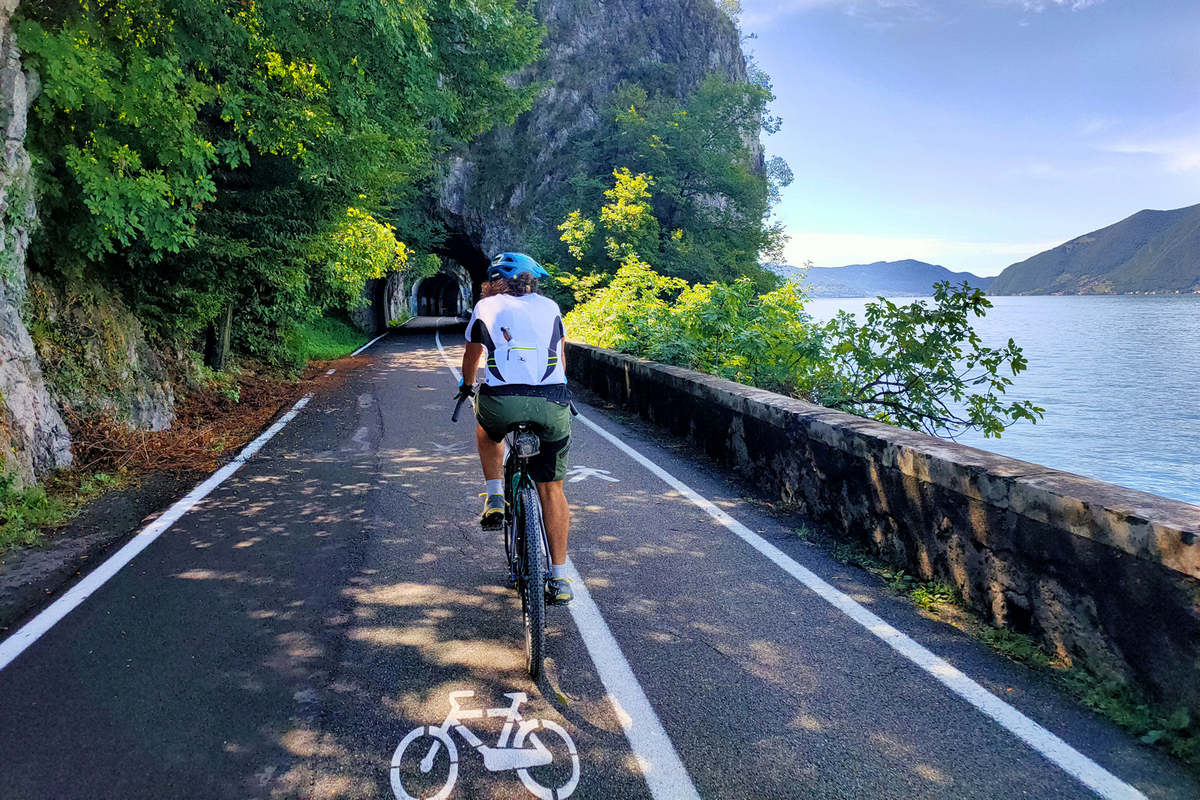 lago d iseo in bici