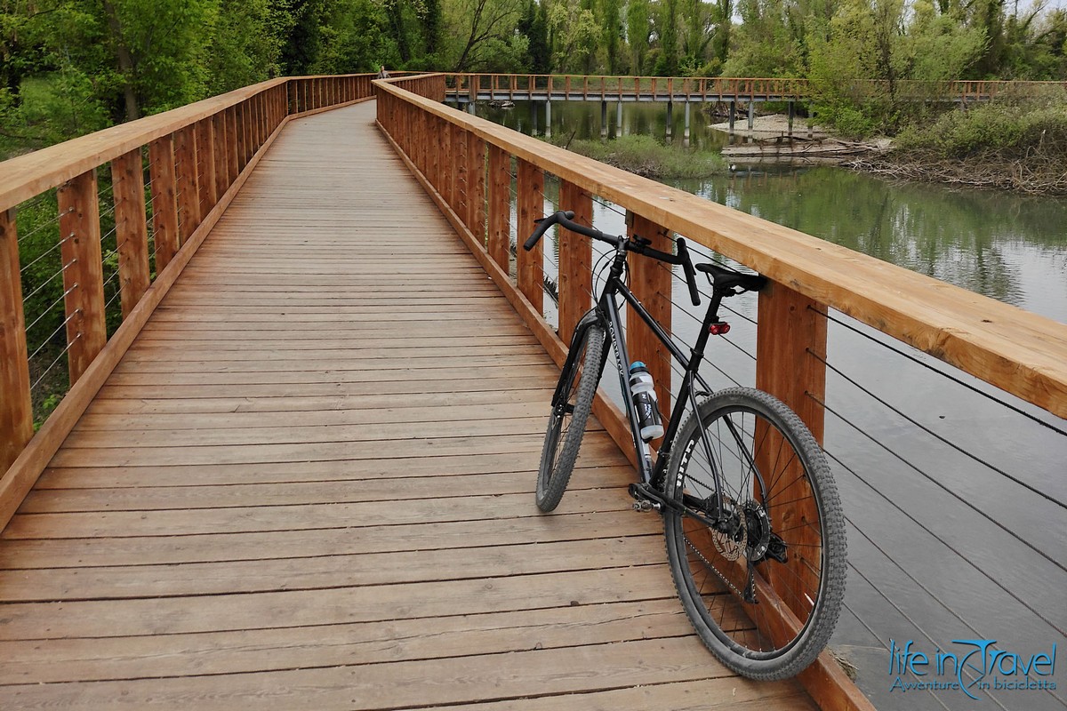 itinerario ciclabile del sile passerelle cimitero dei burci