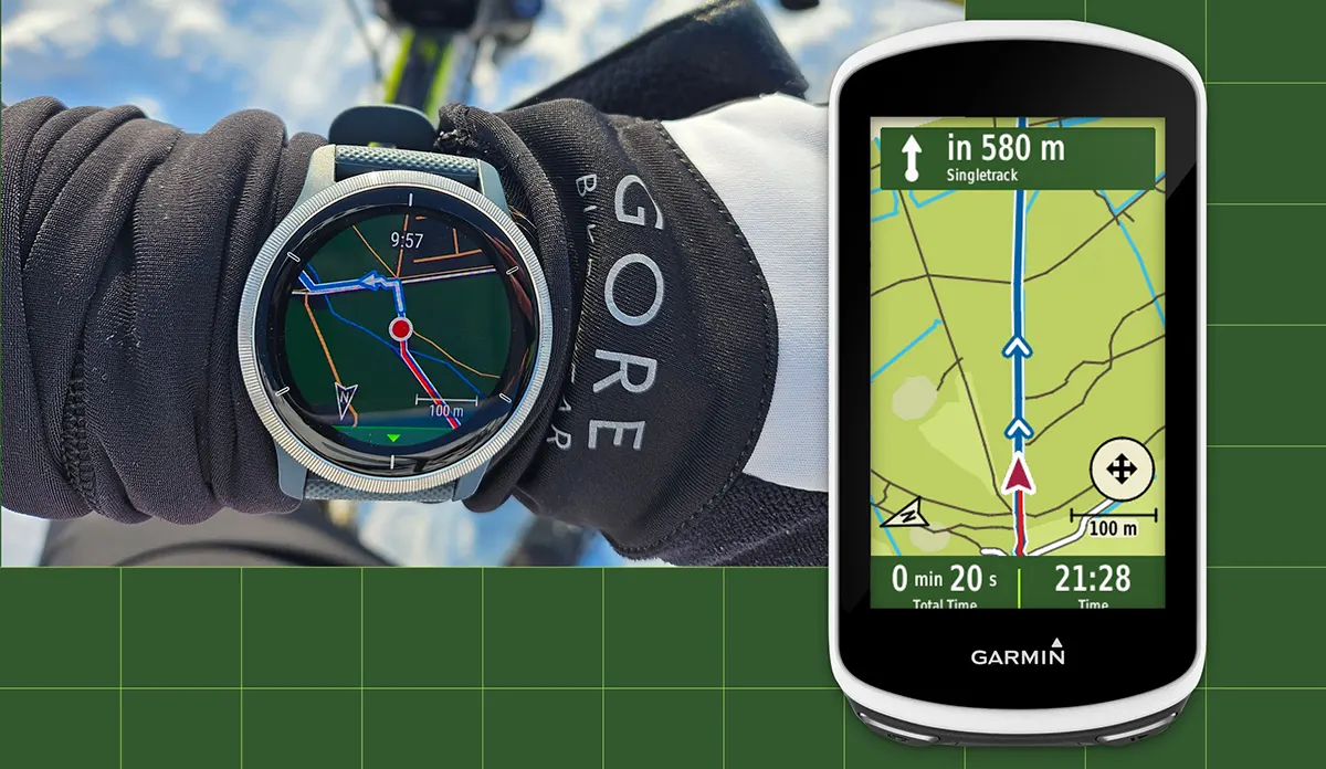 garmin watch mappa komoot