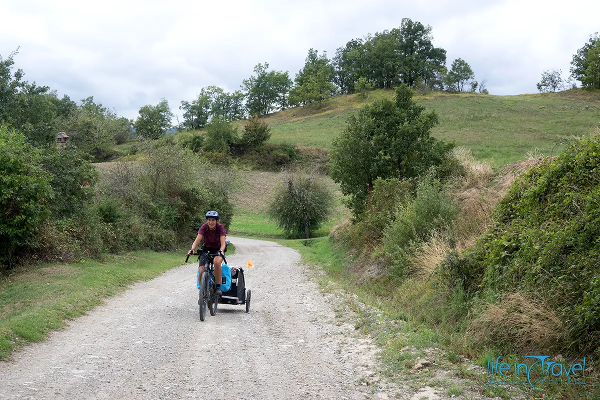 sentiero del tidone appennino