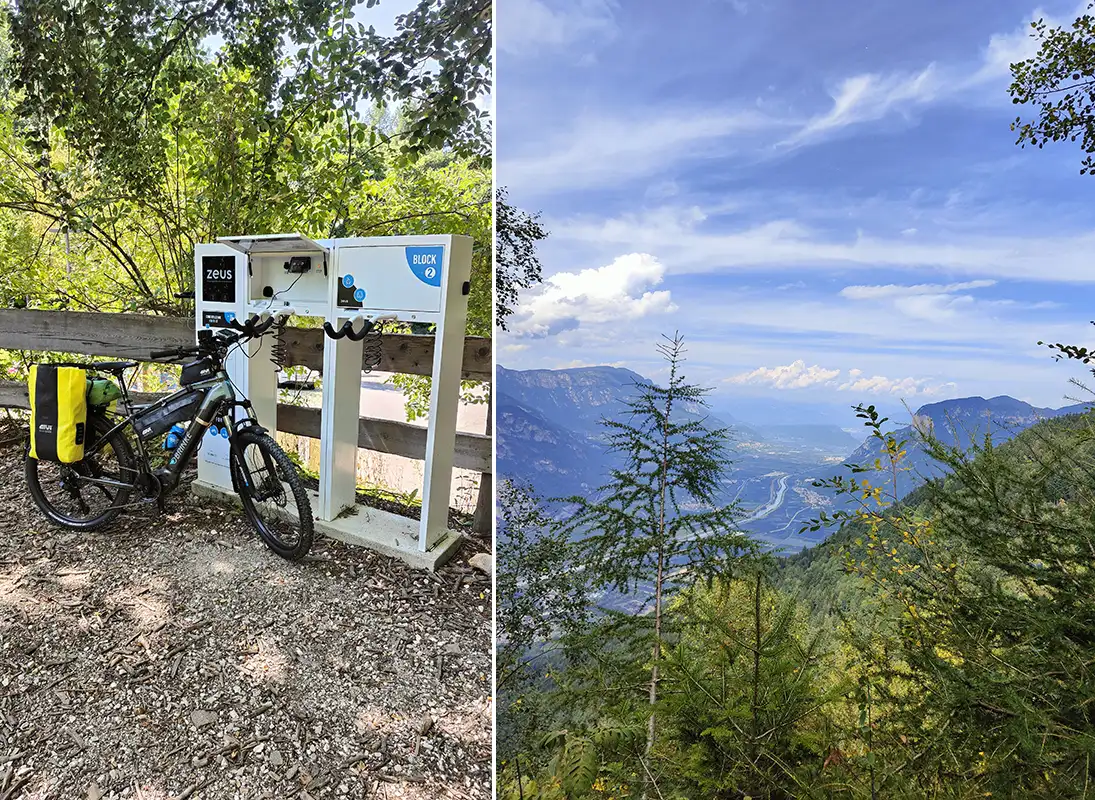 09 trentino bike trail ricarica ebike