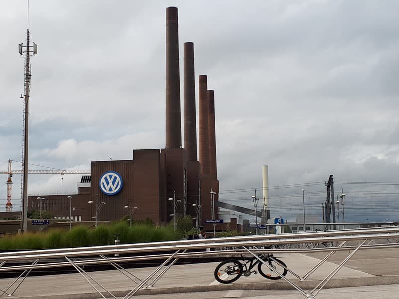 germania industriale in bici