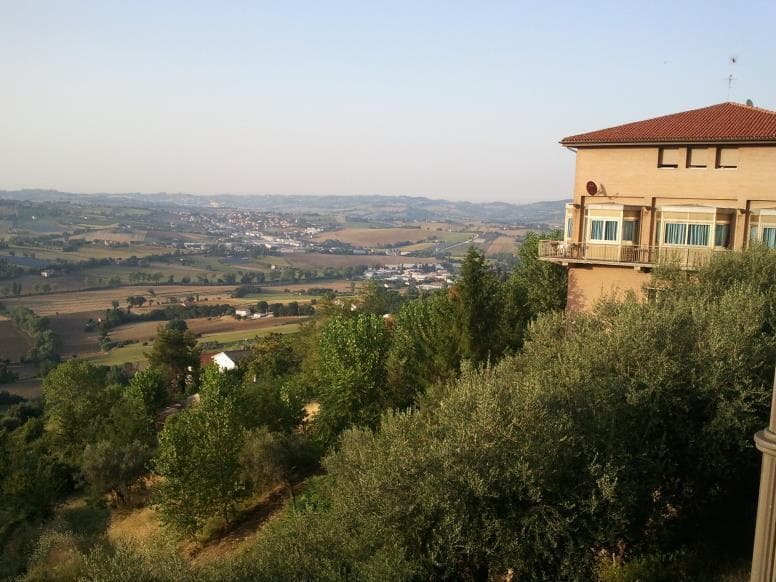 Panorama dalle mura di Osimo