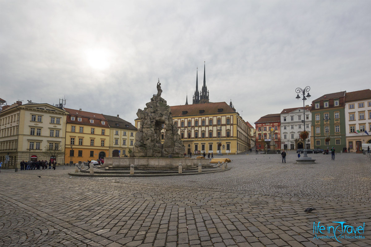 Czech Republic Bike Tour piazza brno