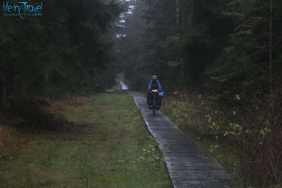 19 regione di Vysočina in bici