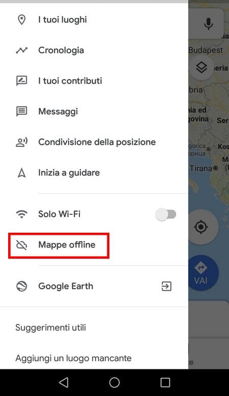 how to use google earth offline