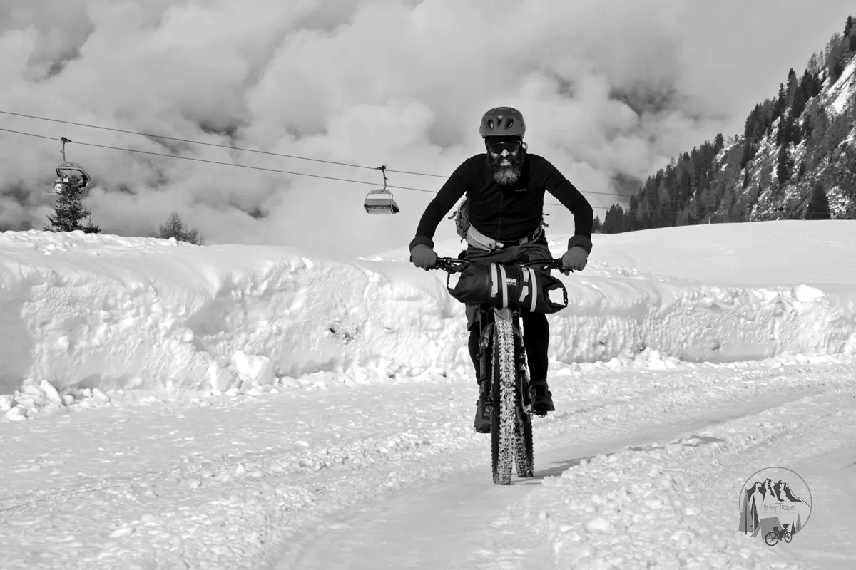 MTB Sciliar sulla neve