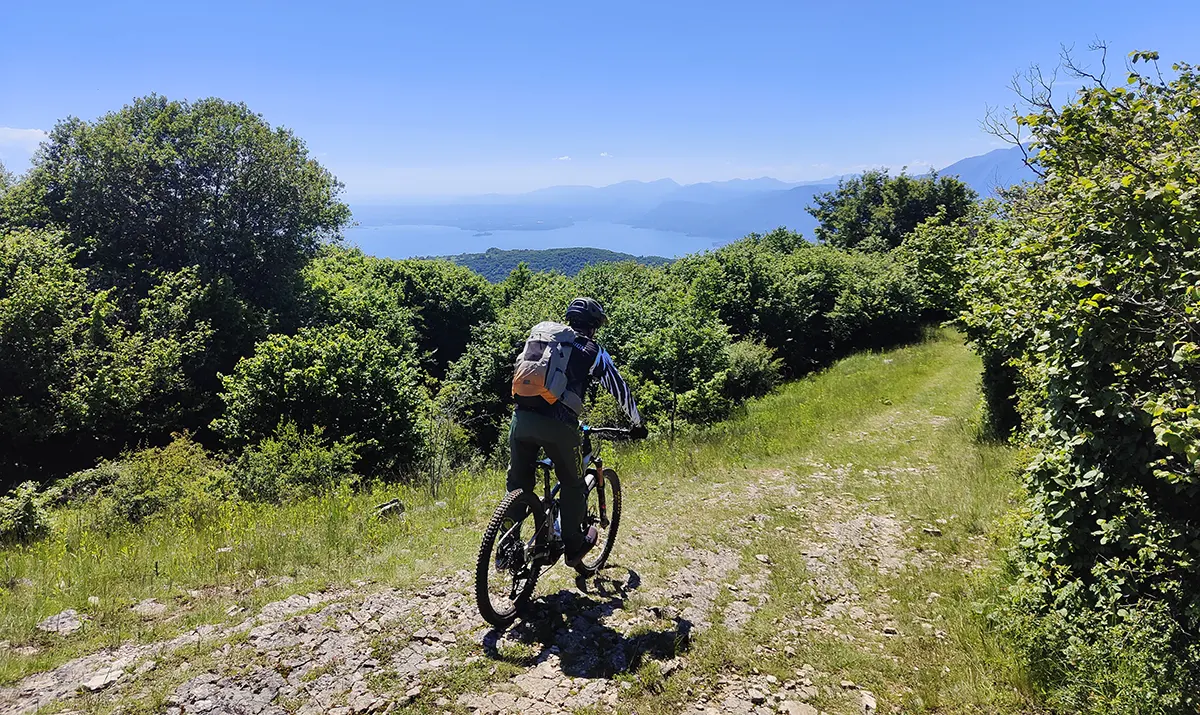 discesa monte baldo mtb