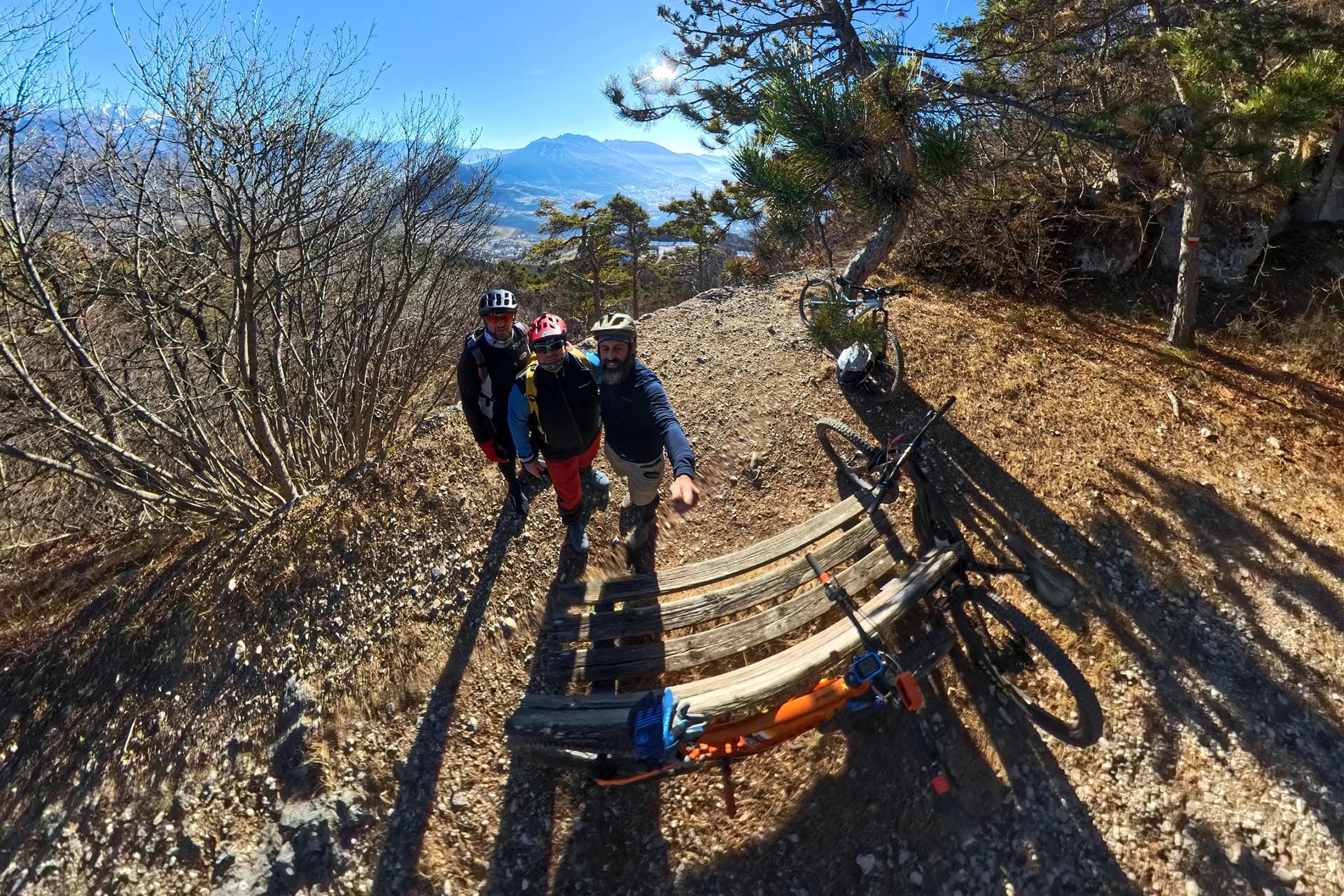 Calisio gravel: itinerario alla cima del monte di Trento