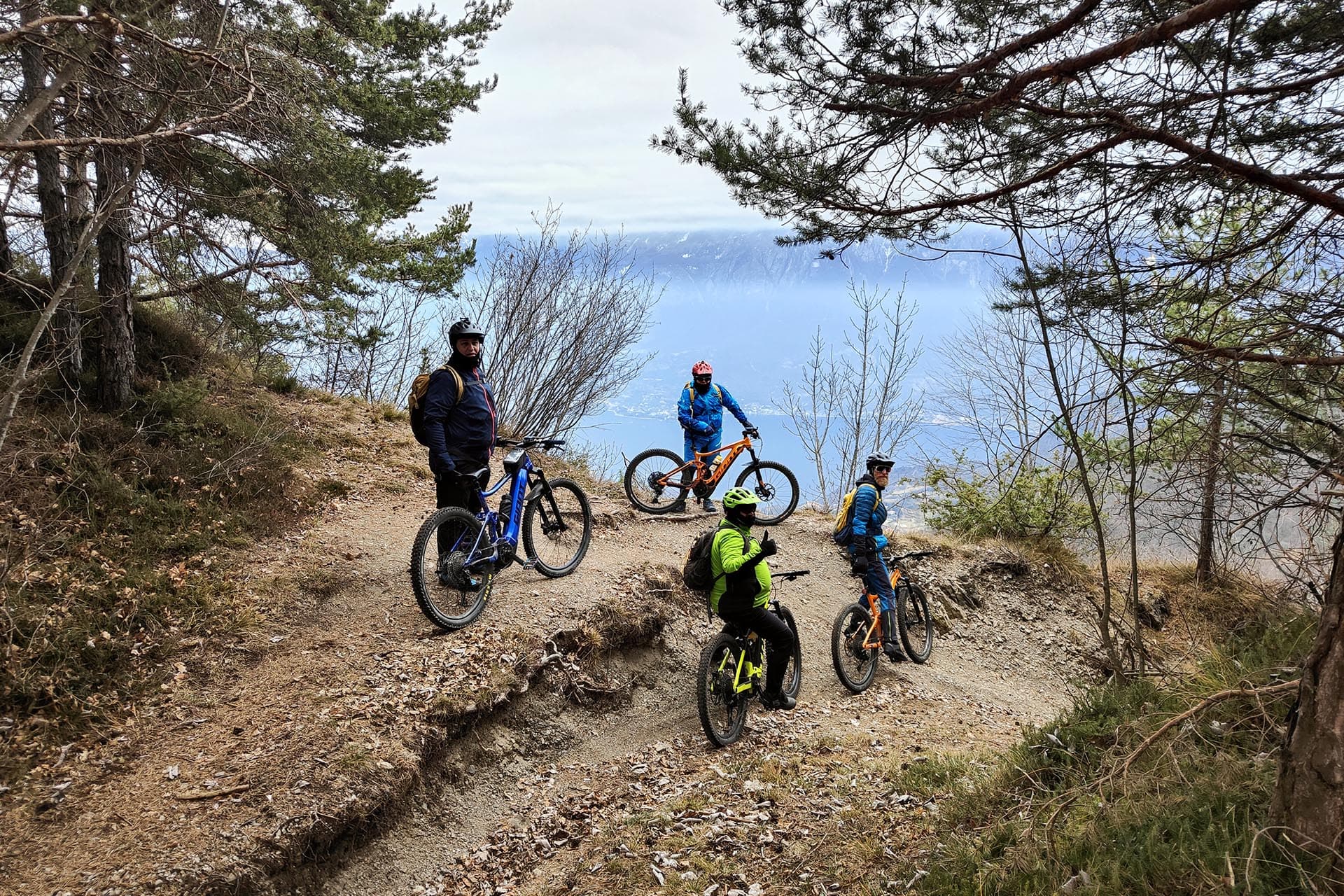 Cima Piemp in MTB da Tignale sul Garda