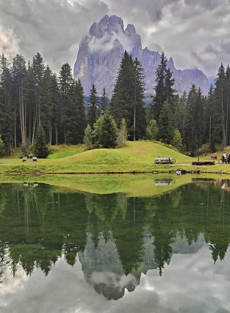 val gardena laghetto