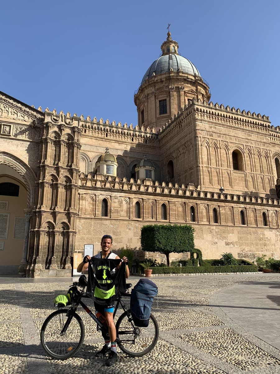 13 legnano palermo in bici