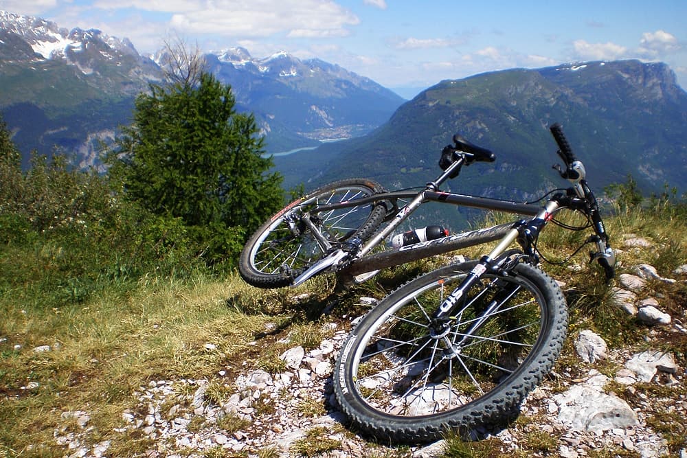 MTB sul monte Casale e val Lomasona in Trentino