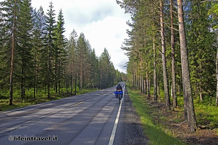 Pedalando verso nord