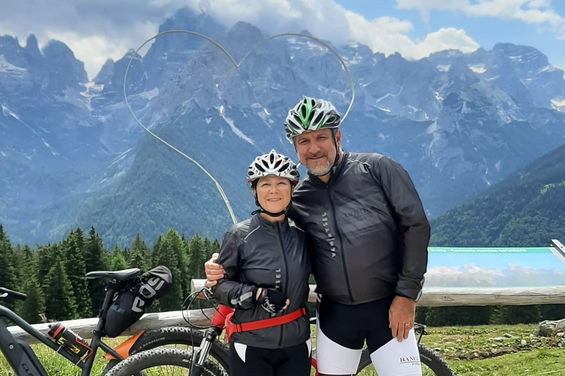 Il giro delle Dolomiti di Brenta e dell'Adamello in bicicletta