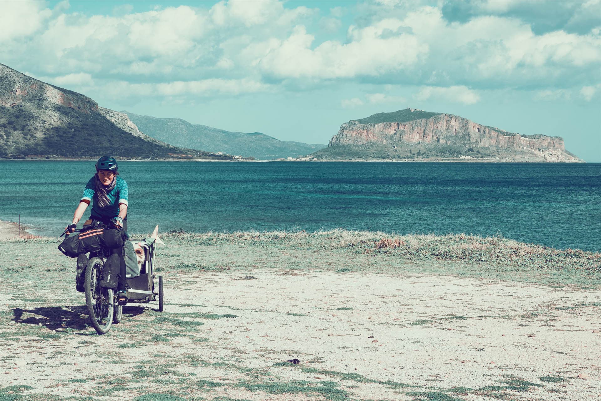 Gravel a Capo Malea in Grecia