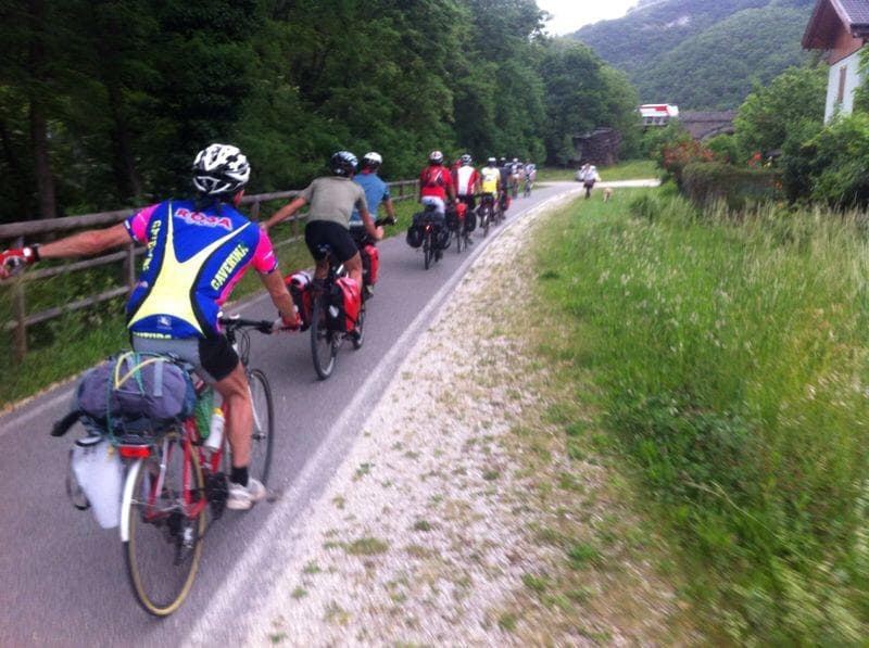 In bici verso Monaco