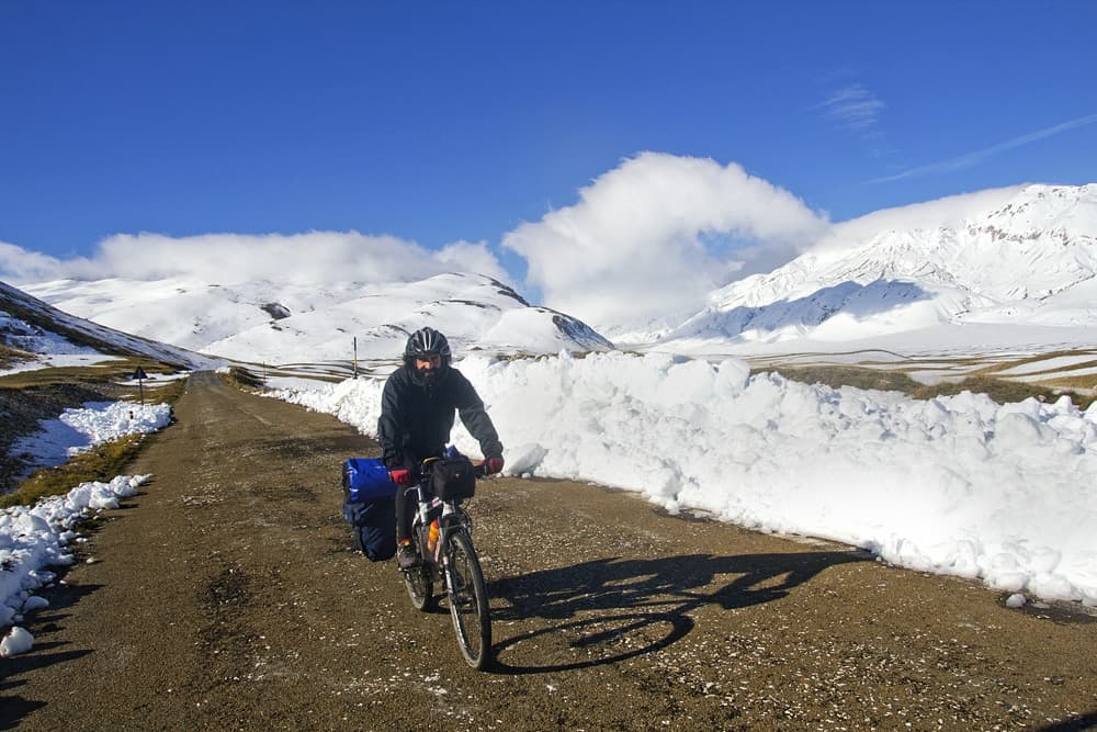 Parco Nazionale del Gran Sasso in bici