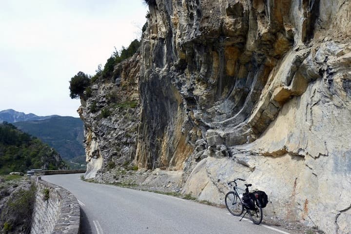 In bici nel parco del mercantour