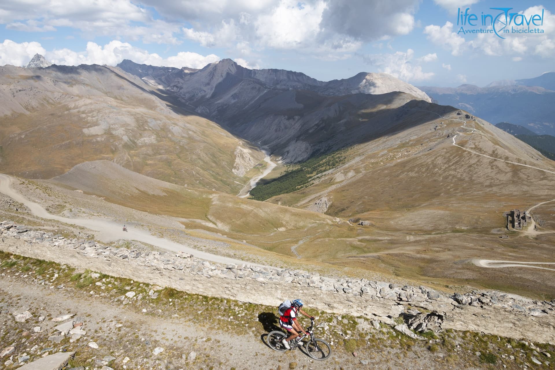 Forte Jafferau in MTB - Alpi Occidentali