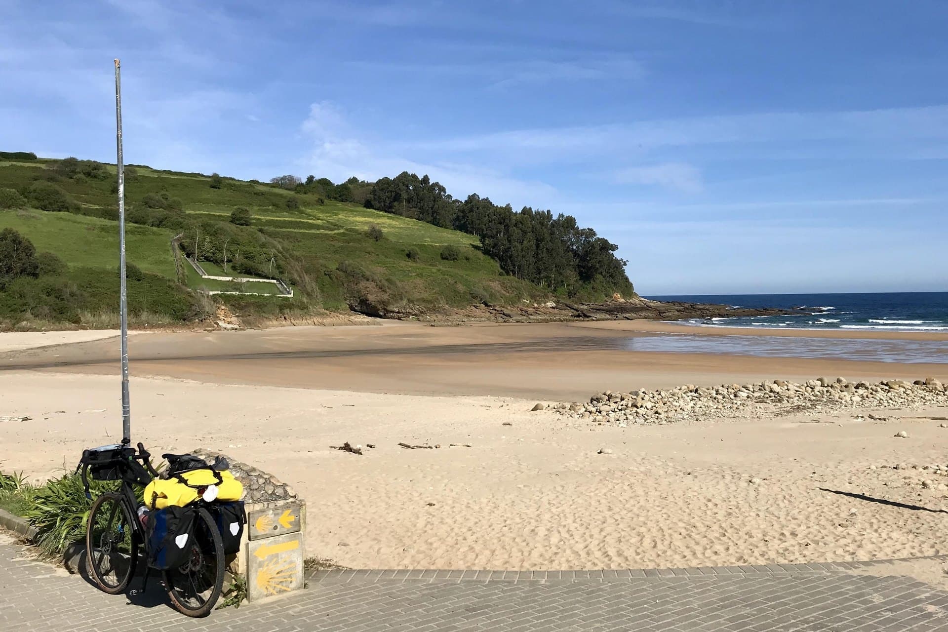 Cammino del nord in bici