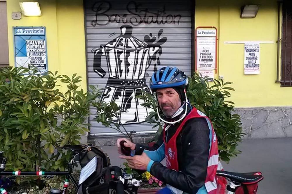 Enzo viaggio in bici 