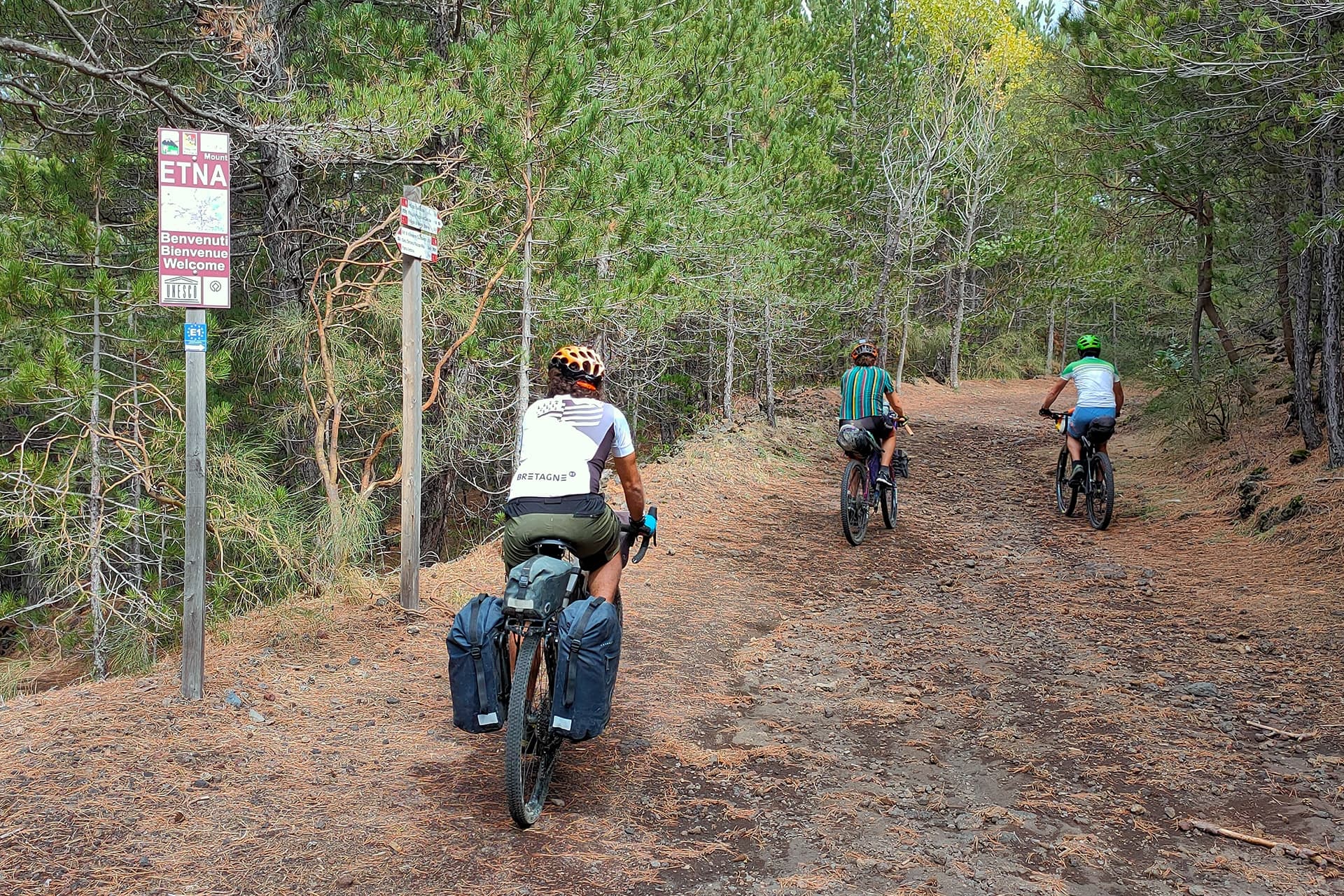 Etna in bicicletta, Pista Altomontana