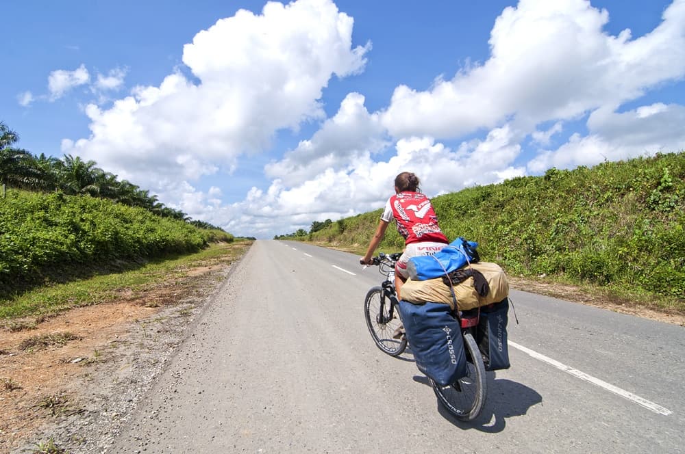 Borneo in bicicletta