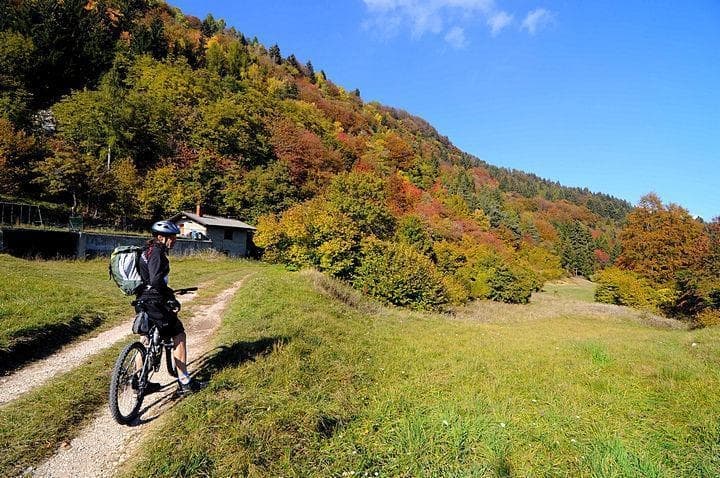 Lago di Cei e passo Bordala in MTB