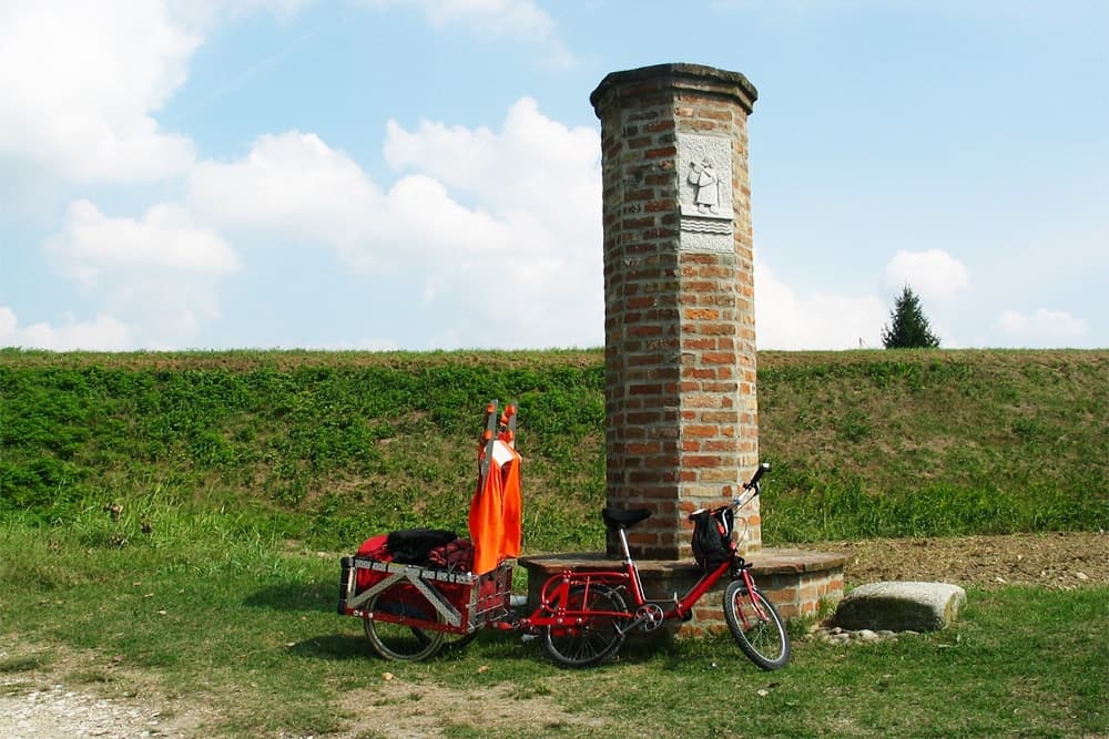 Viaggio in bici con Graziella Via Francigena