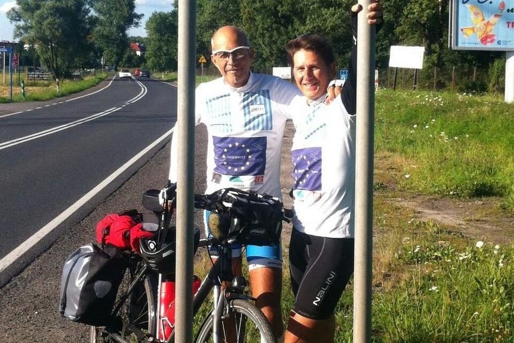 Massimo e Fabio in bici