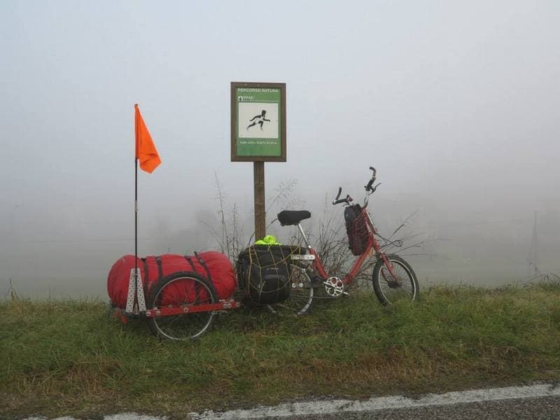 In viaggio verso est sula ciclovia dell Po