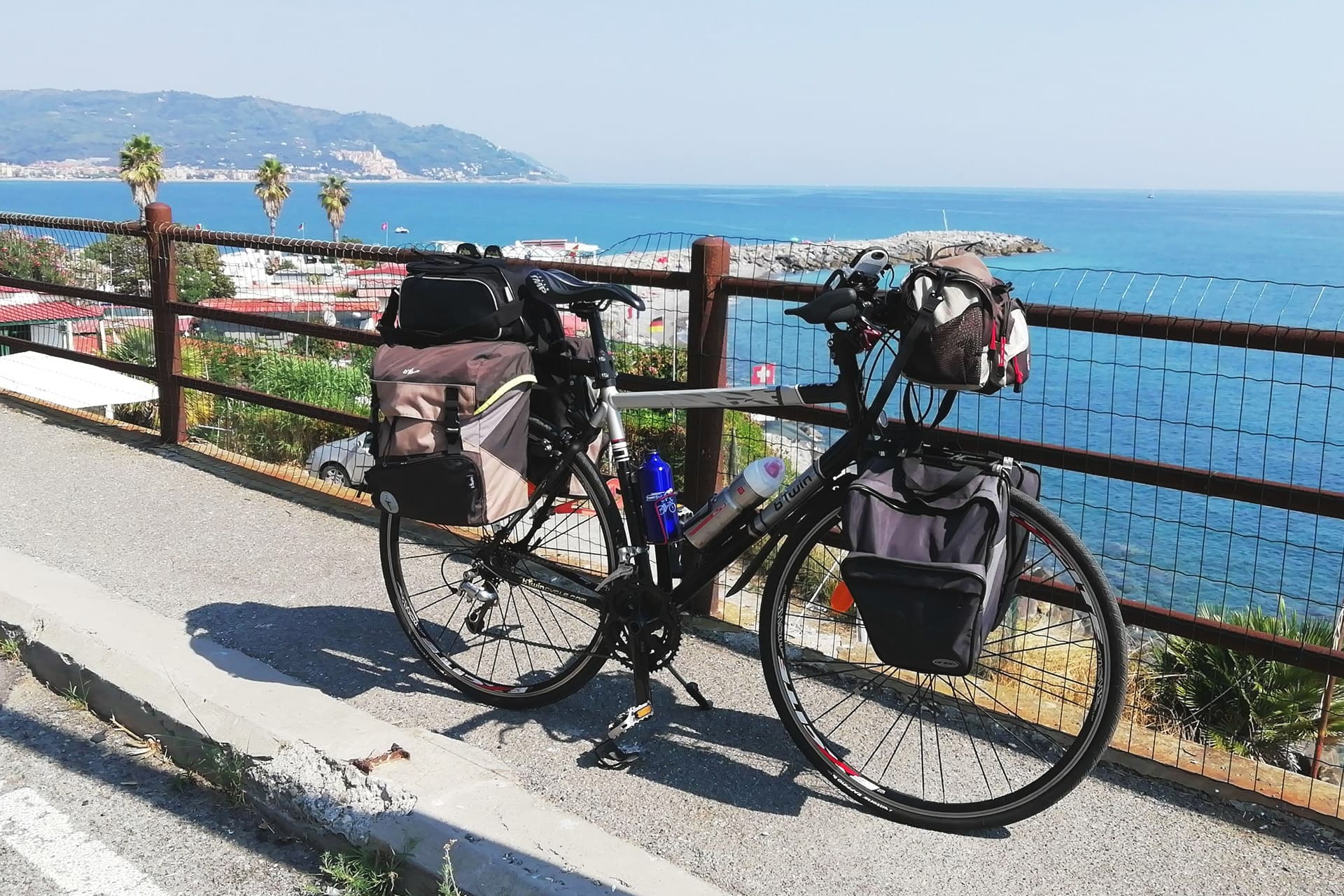 Diario di viaggio in bici in Liguria