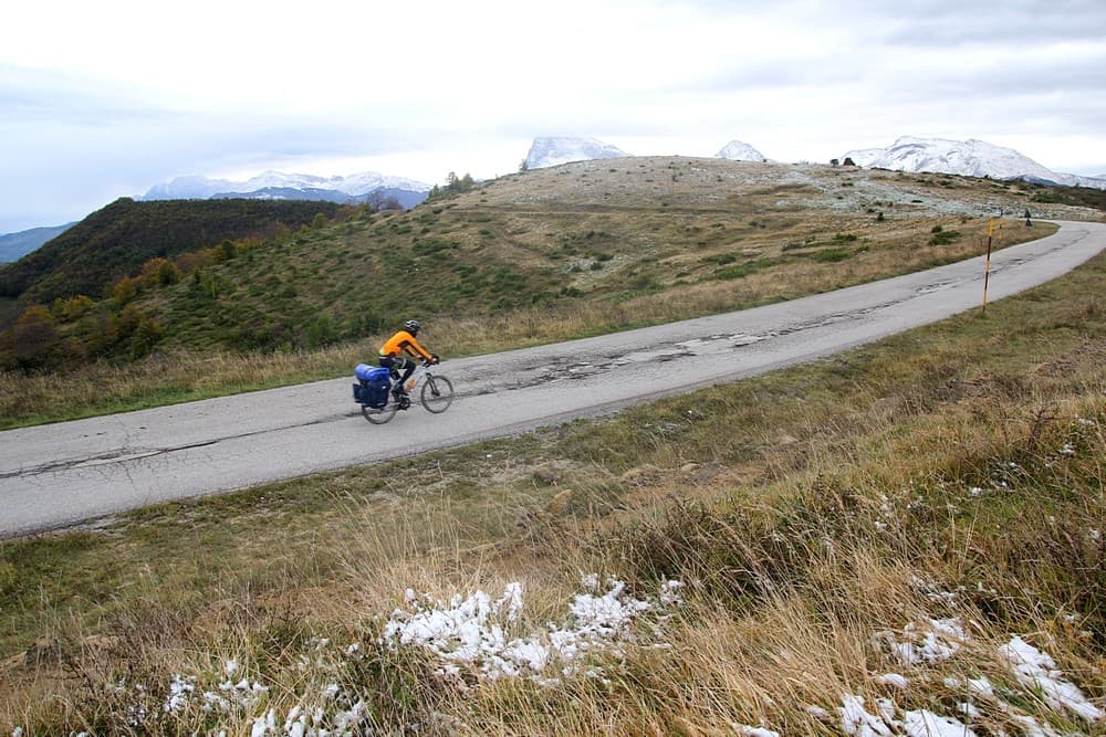 Parco Nazionale del Gran Sasso in bici