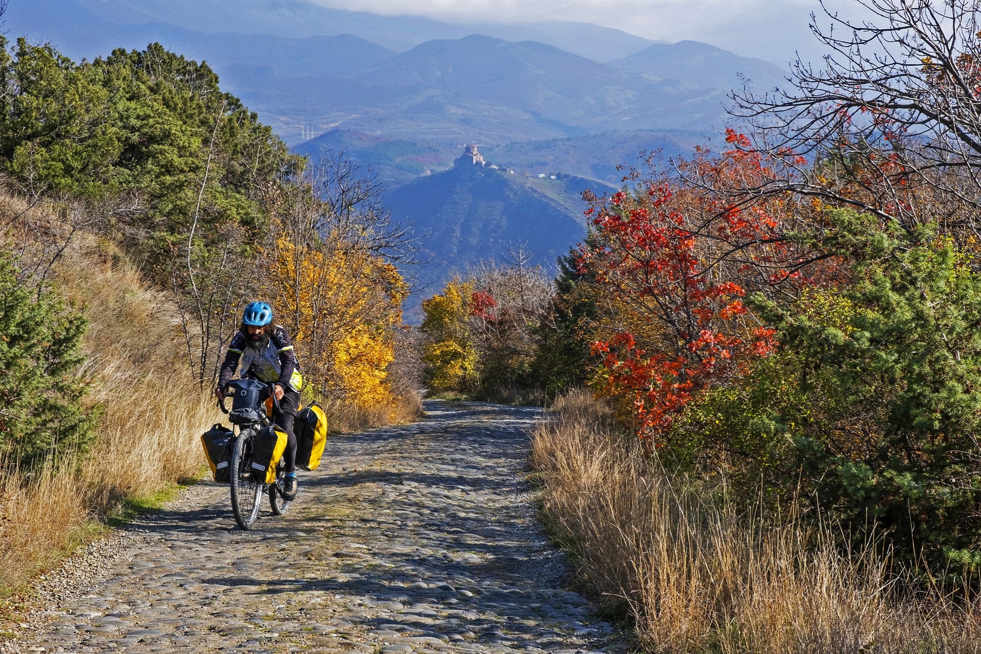 Viaggiare in bici