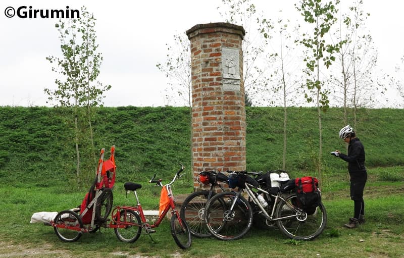 Via francigena in Goat