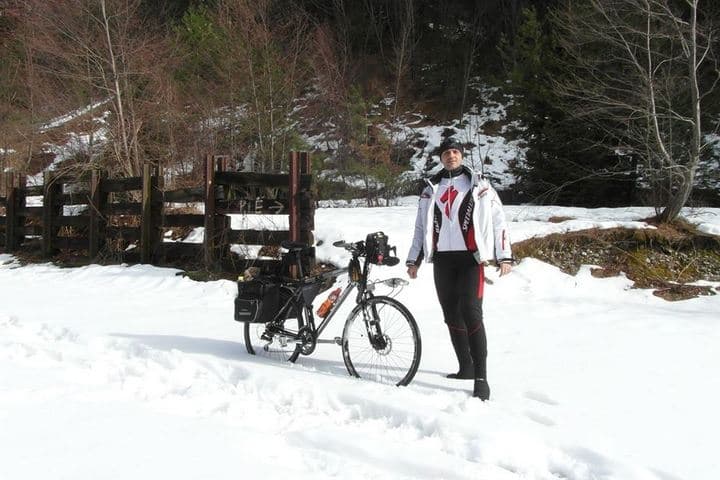 Alpe Adria Winter, in bicicletta sulla ciclabile innevata!