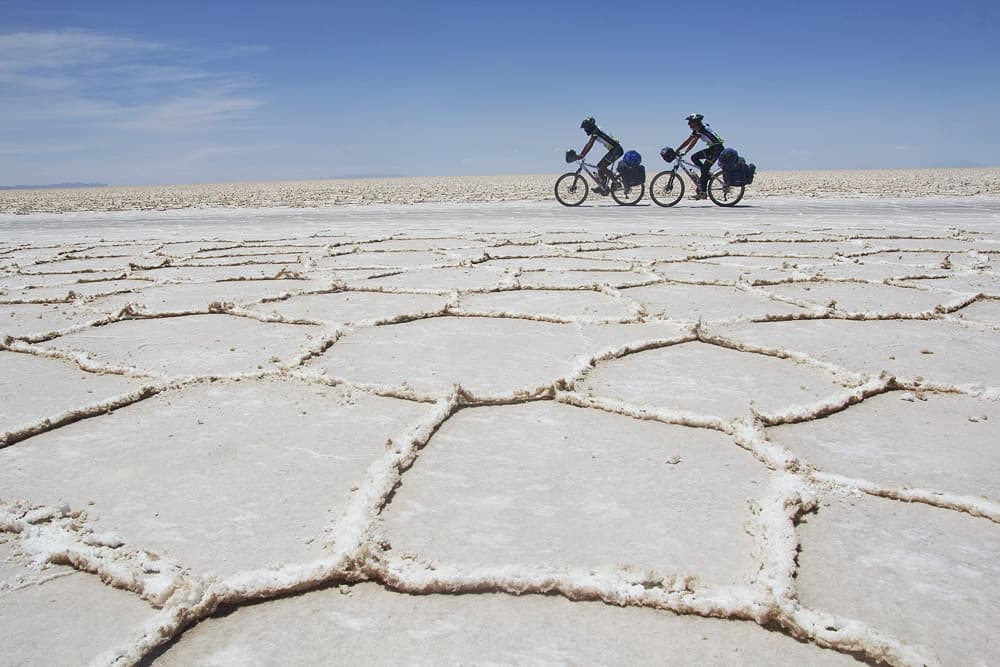 Salra de Uyuni in bici