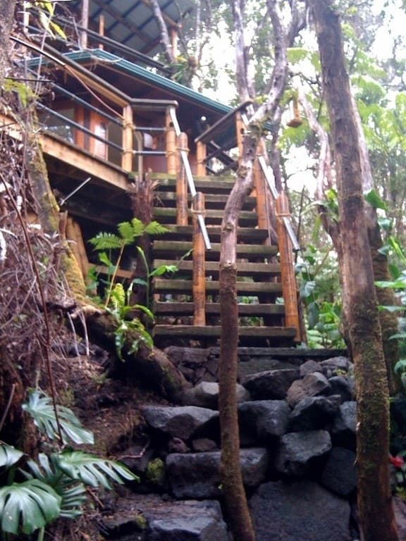 Casa sull'albero alle Hawaii