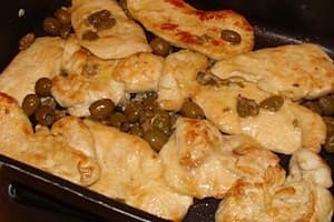 Petti di pollo alle olive