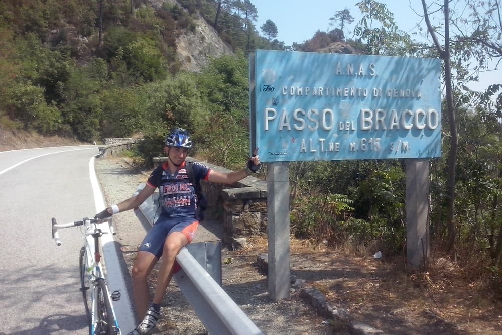 Viaggio in bici da corsa da Borgomanero a Siena