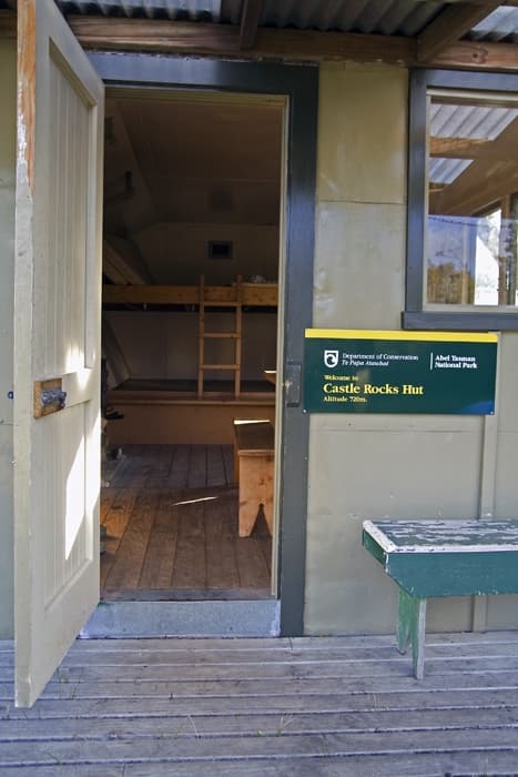 Trekking nell'Abel Tasman National Park  da Marahau al Castel rocks hut