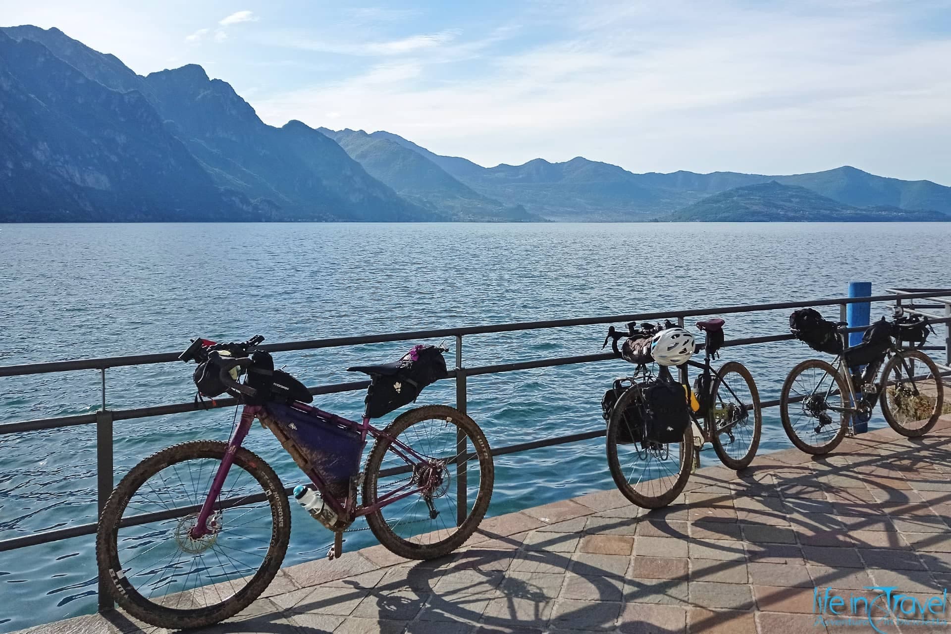 Viaggiare in bikepacking